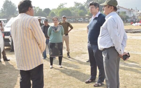 डीएम संदीप तिवारी ने लिया गौचर मेले की तैयारियों का जायजा, दिए निर्देश..