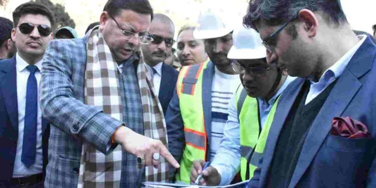 सीएम ने ऋषिकेश-कर्णप्रयाग रेल परियोजना के तहत रेलवे कार्यो का किया स्थलीय निरीक्षण, परियोजना उत्तराखंड के लिए होगी वरदान साबित