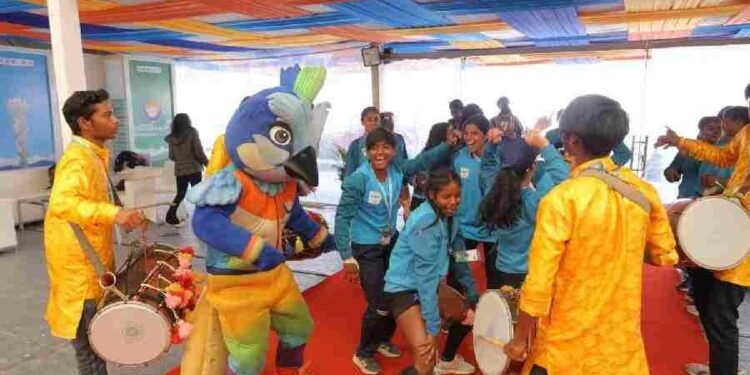 मिट रही मुकाबले की थकान, मिल रहा आगे बढ़ने का ज्ञान, राष्ट्रीय खेलों में खिलाड़ियों को पसंद आ रही फैन पार्क और मौली संवाद पहल