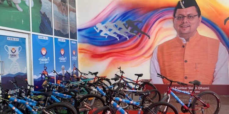 महाराणा प्रताप स्पोर्ट्स कॉम्प्लेक्स में साइकिल सुविधा से 38वें राष्ट्रीय खेल को मिलेगा नया आयाम