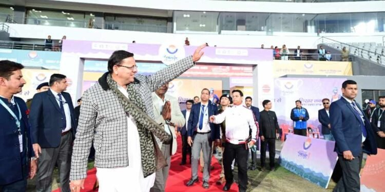 चुनौतियों को मात देकर खेल शक्ति बनकर उभरा उत्तराखंड, लगातार जायजा लेते रहे सीएम