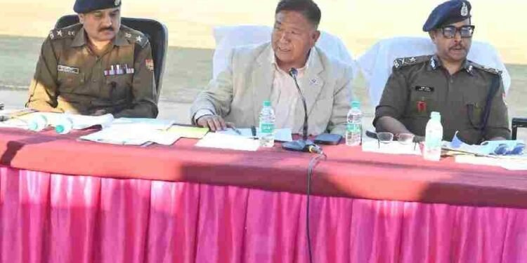 विधानसभा के बजट सत्र को लेकर आईजी अभिसूचना, आईजी गढ़वाल रेंज और एसएसपी ने ड्यूटी में नियुक्त पुलिस बल को किया ब्रीफ