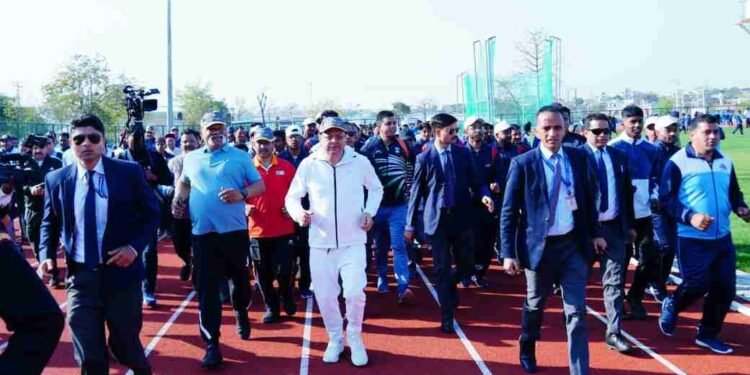 धामी सरकार के 3 वर्ष पूर्ण होने पर मुख्यमंत्री ने प्रधानमंत्री के फिट इंडिया मूवमेंट को बढ़ाया आगे